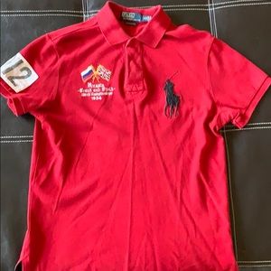 POLO BY RALPH LAUREN BIG PONY THROWBACK SHIRT